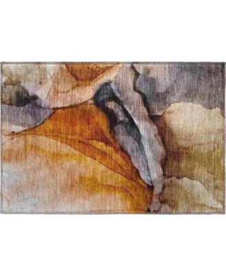 Mayfield Machine Washable AMF1937 1'8"x2'6" Area Rug