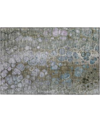 Mayfield Machine Washable AMF1940 1'8"x2'6" Area Rug