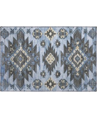 Mayfield Machine Washable AMF1945 1'8"x2'6" Area Rug