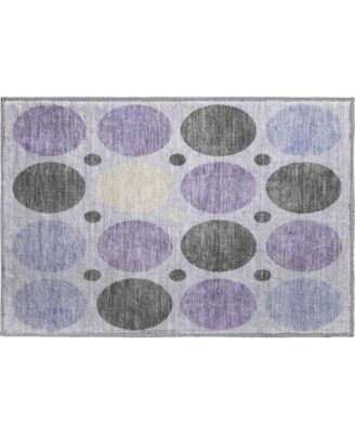 Mayfield Machine Washable AMF1949 1'8"x2'6" Area Rug