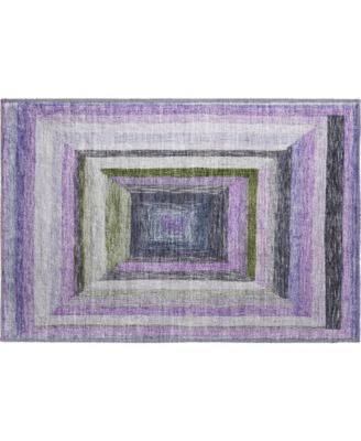 Mayfield Machine Washable AMF1957 1'8"x2'6" Area Rug