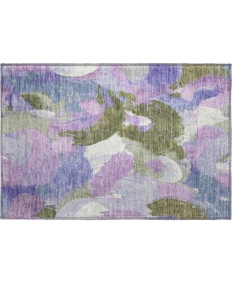 Mayfield Machine Washable AMF1965 1'8"x2'6" Area Rug