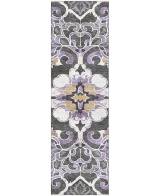 Mayfield Machine Washable AMF1947 2'3"x7'6" Runner