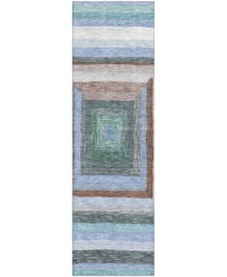 Mayfield Machine Washable AMF1957 2'3"x7'6" Runner