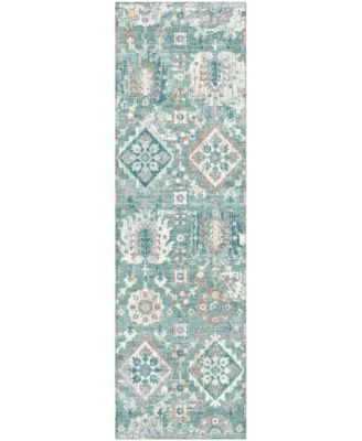 Mayfield Machine Washable AMF1998 2'3"x7'6" Runner