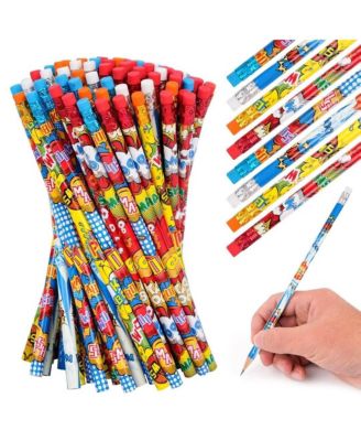 Wood Pencils Pow Snap Wham Bang Classroom Rewards
