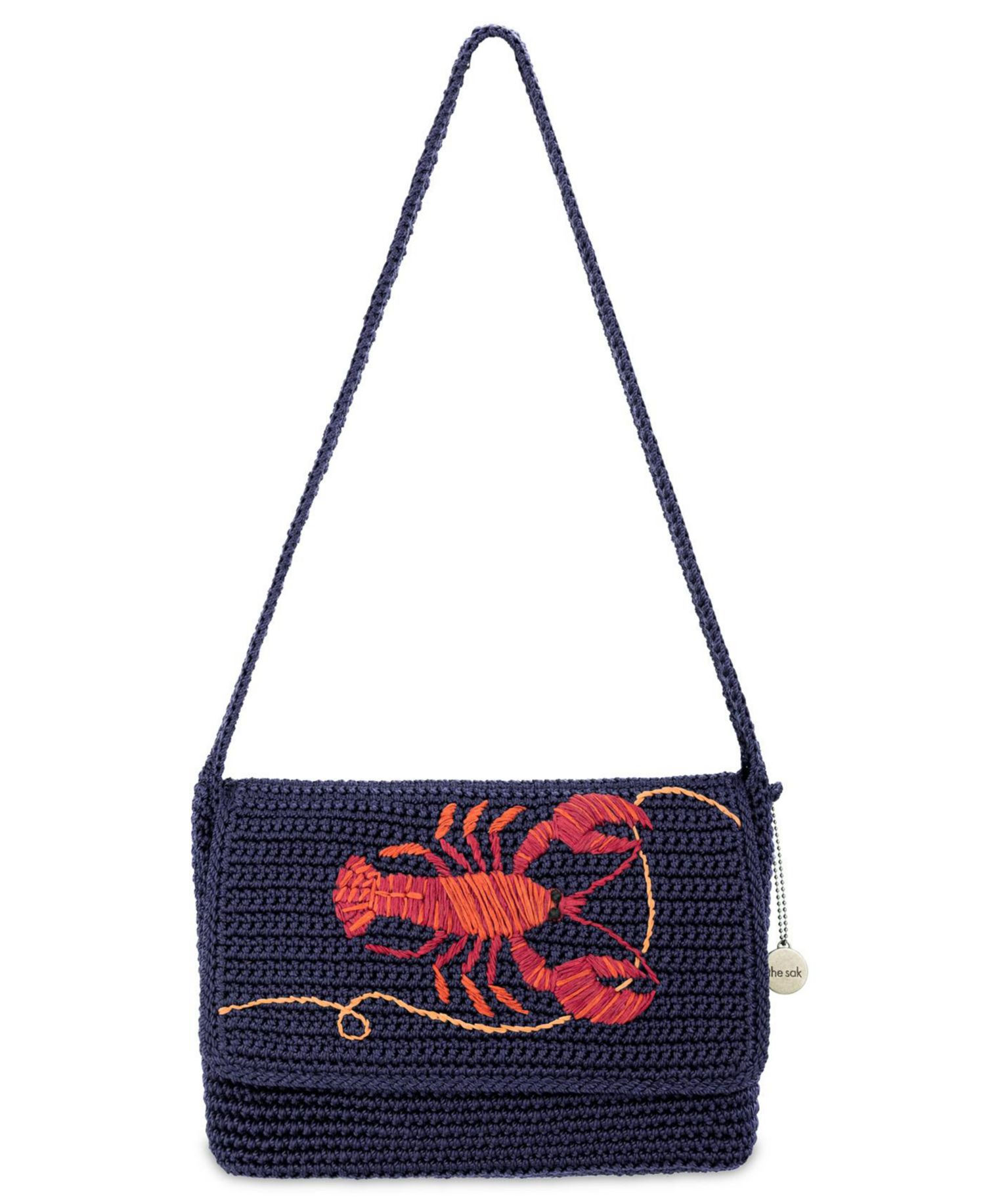 Marlow Hand-Crocheted Small Shoulder Handbag