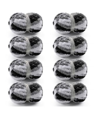 Chenille Chunky Yarn for Hand Knitting Crocheting 7.7 Ounce