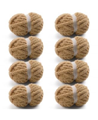 Chenille Chunky Yarn for Hand Knitting Crocheting 7.7 Ounce