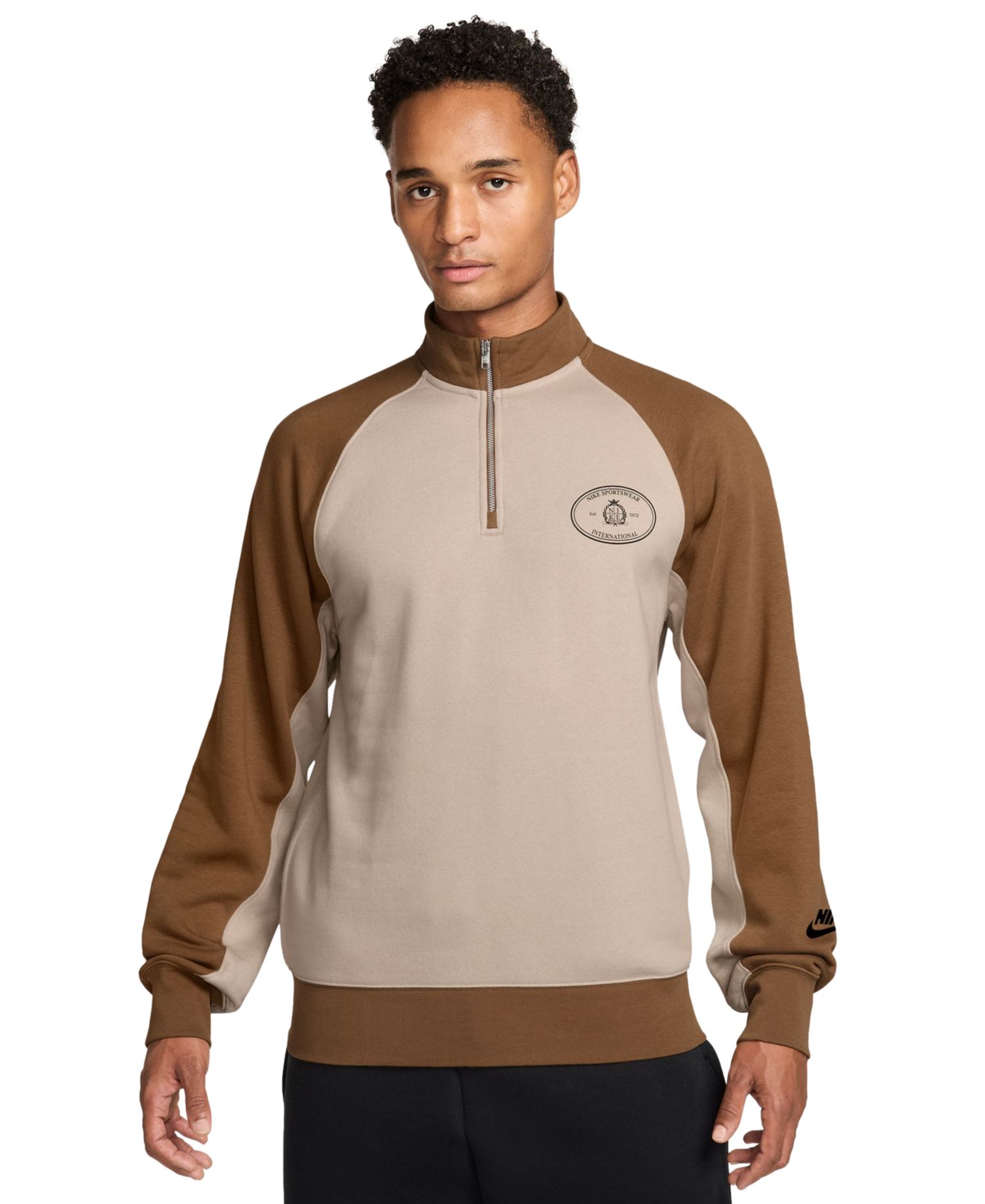 Men's Sportswear Club Half-Zip Fleece Top