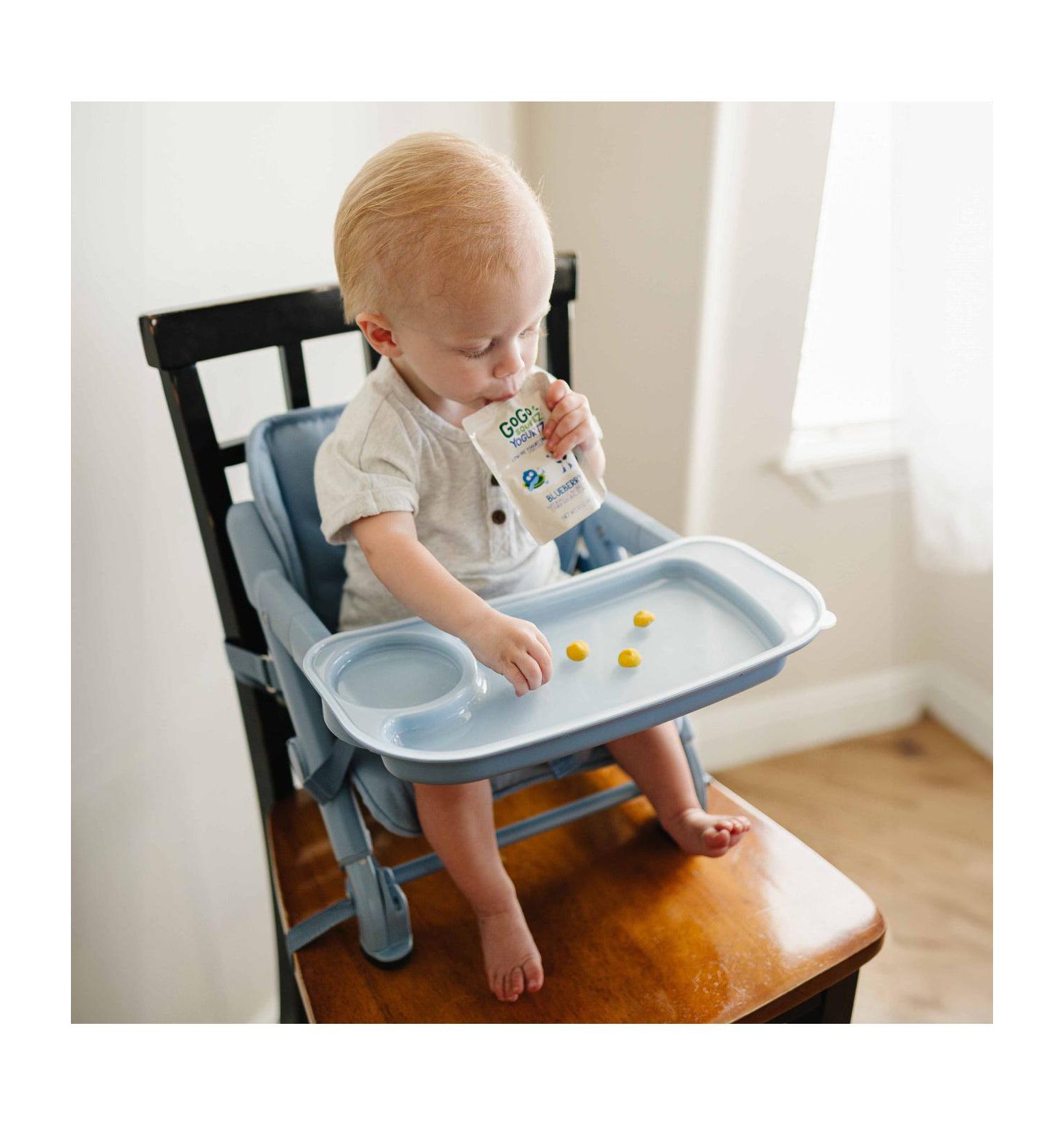 Kids Feed Me 3-in-1 High Chair and Booster Seat - Compact Dining Chair
