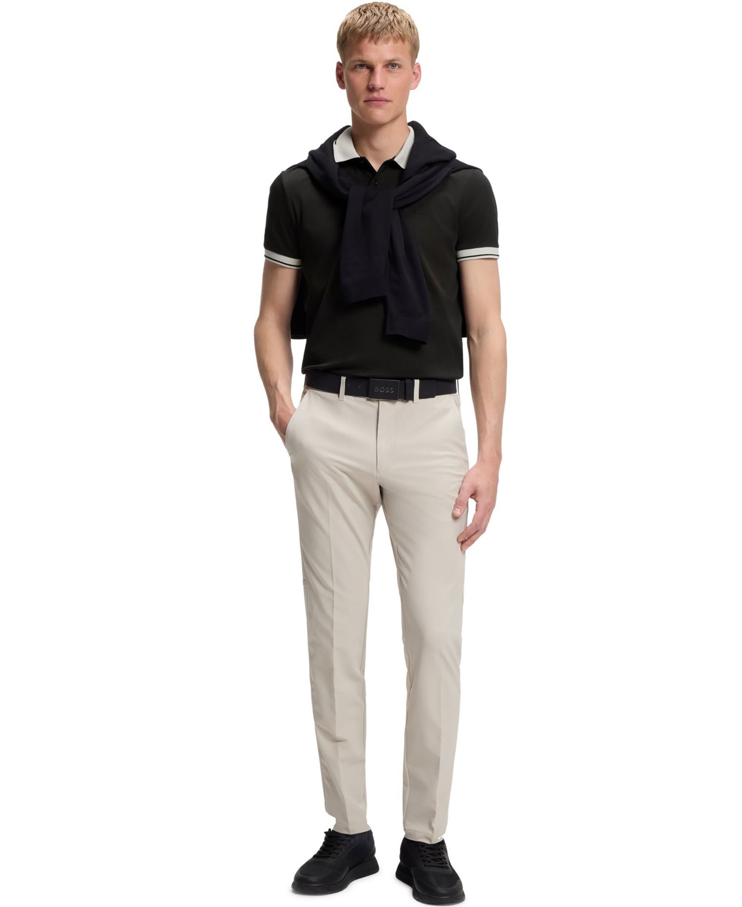Men's Slim-Fit Cotton Polo Shirt