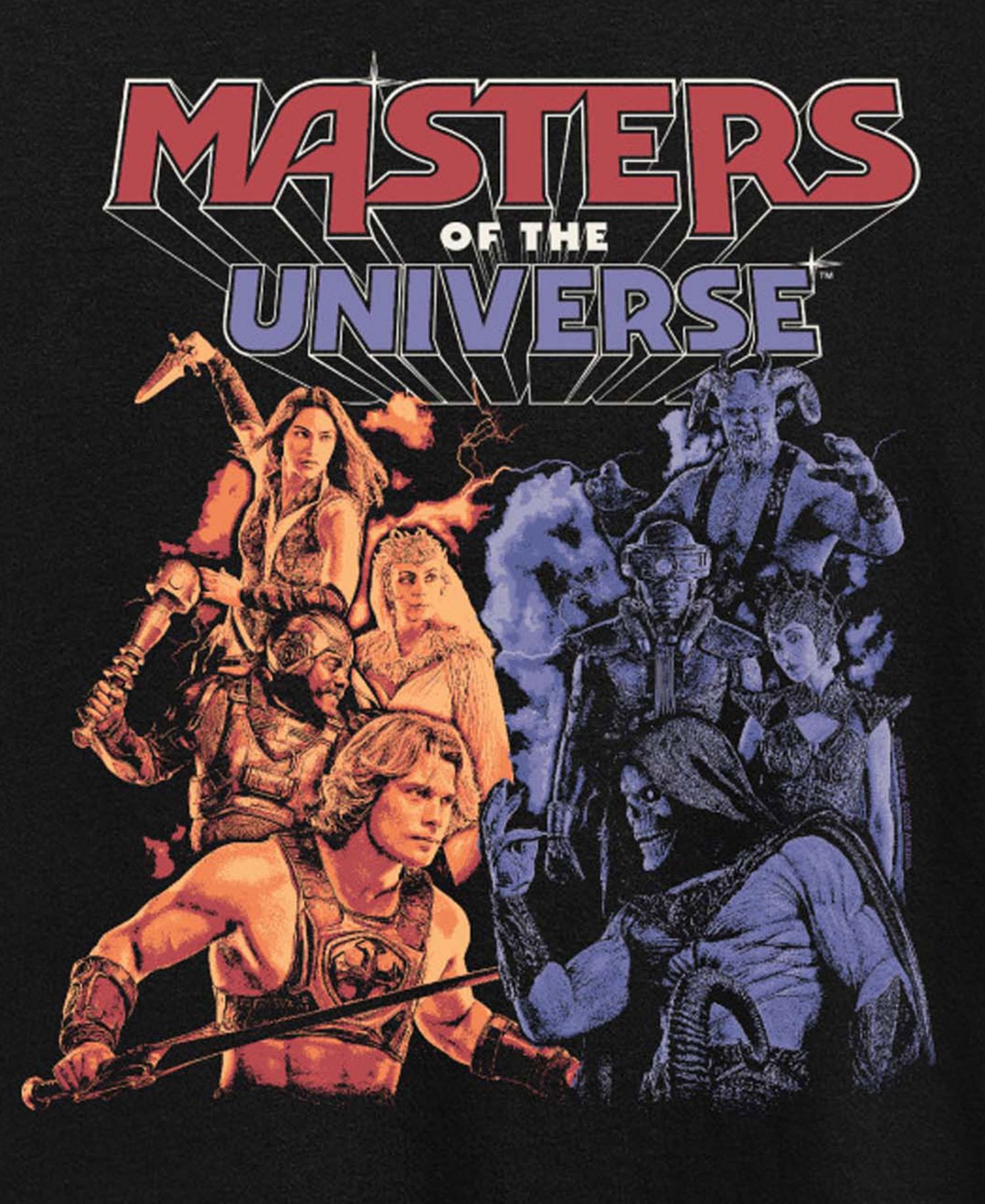Plus Size Masters of the Universe Heroes and Villains Short-Sleeve Graphic T-Shirt