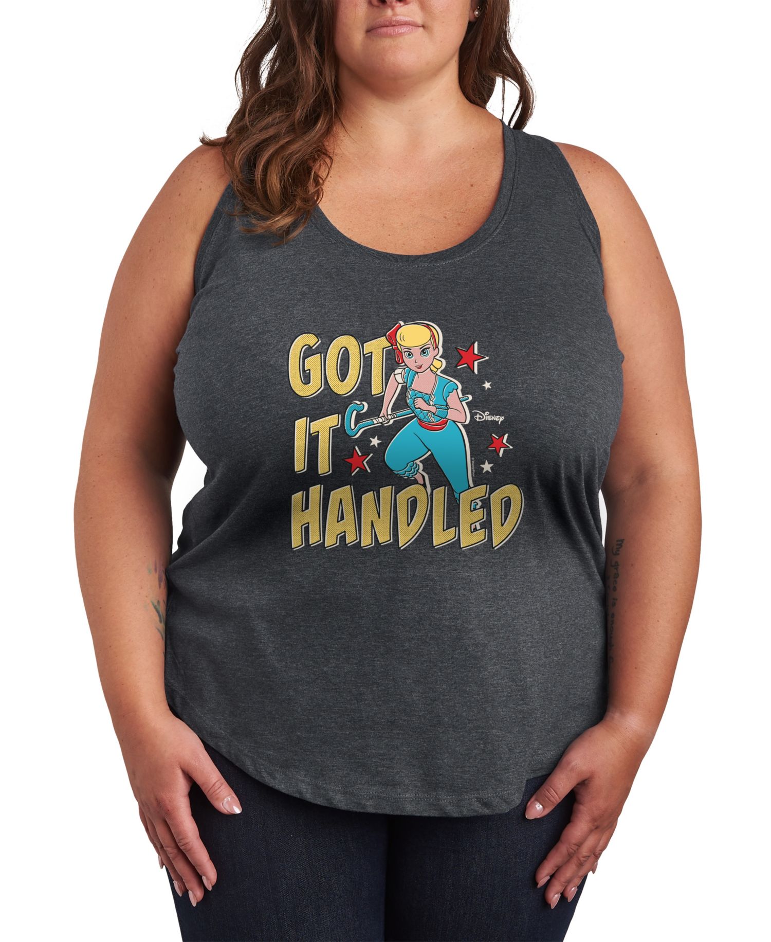 Plus Size Toy Story 4 Got It Handled Racerback Sleeveless Tank Top