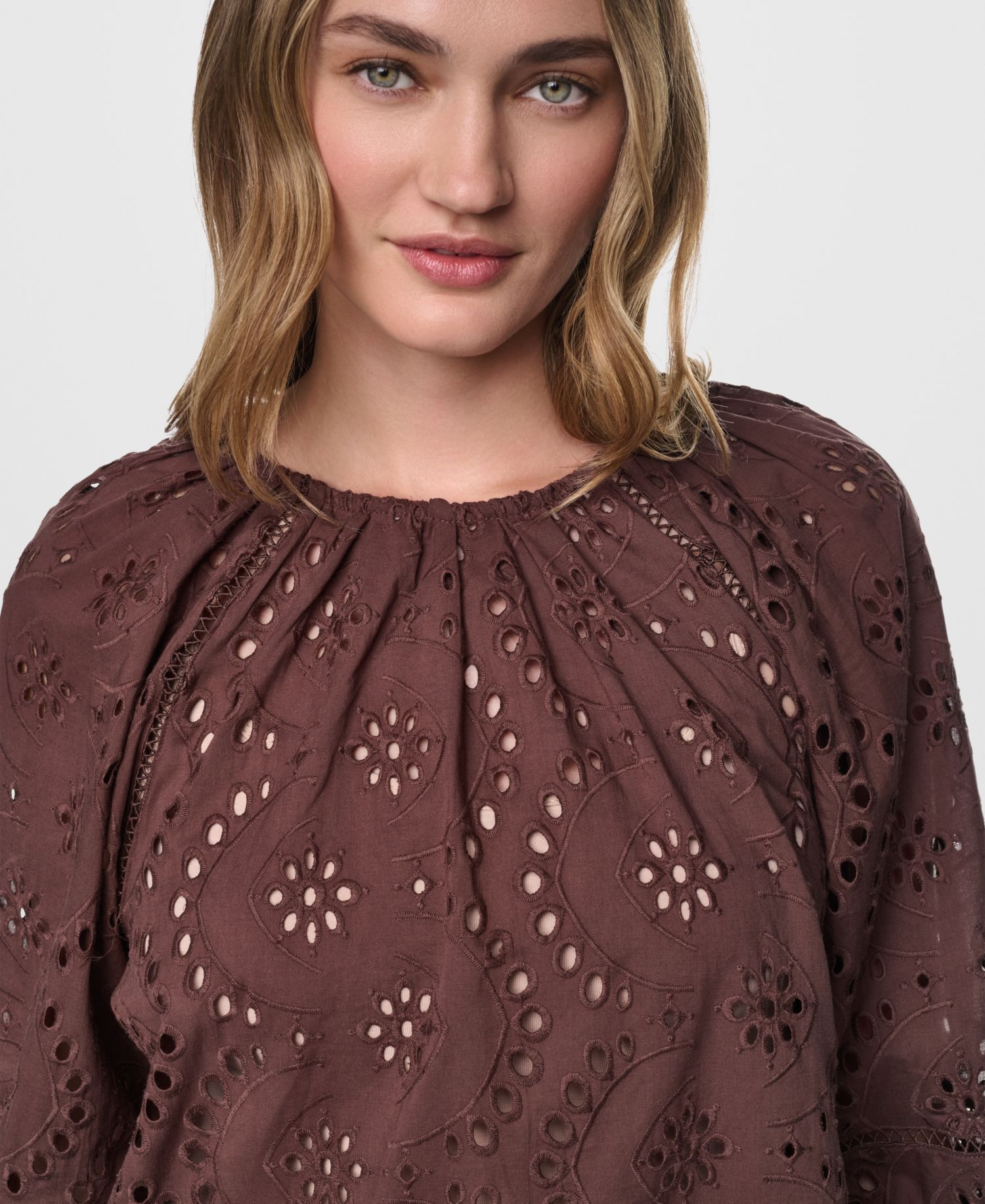 Women's Crewneck Relaxed-Fit Top