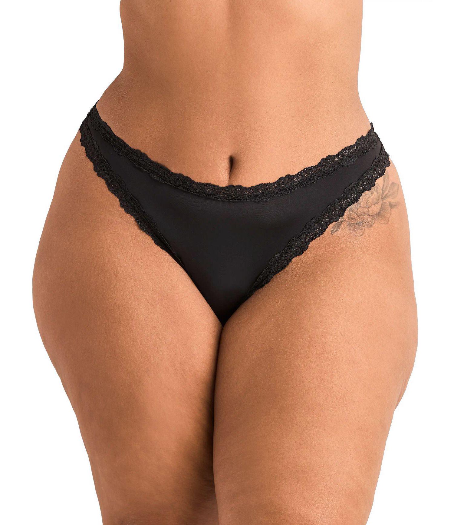 Plus Size Siena High Cut Panty
