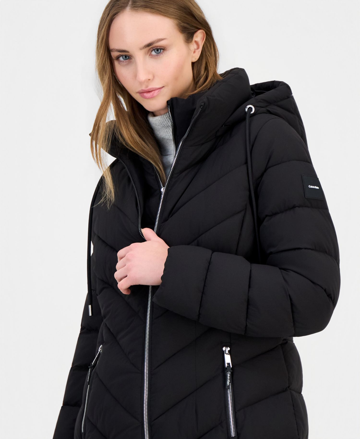 Women's Bibbed Packable Puffer Coat