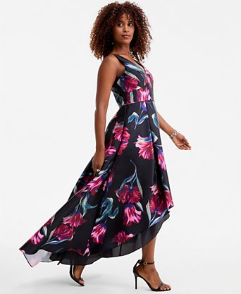 high low dresses for ladies Ryrjj Halter Cocktail Women Prom Formal Wedding Bridesmaid Dress Ruffled Maxi Evening Party Dress(Wine,XXL), Women's, Size: 2XL and a voluminous silhouette WEDTREND Women Burgundy Prom Dress