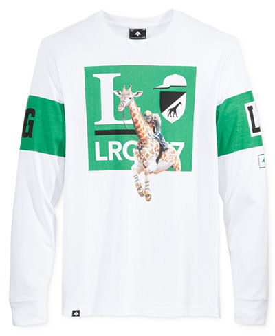 LRG Men's Long-Sleeve Graphic-Print T-Shirt