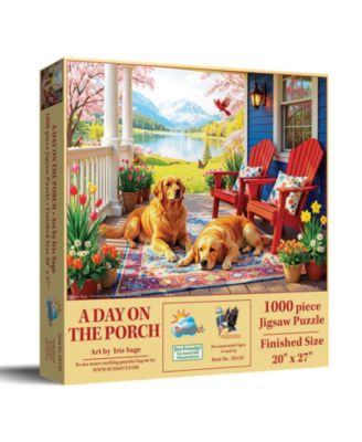 A Day on the Porch 1000 piece Jigsaw Puzzle for Adults