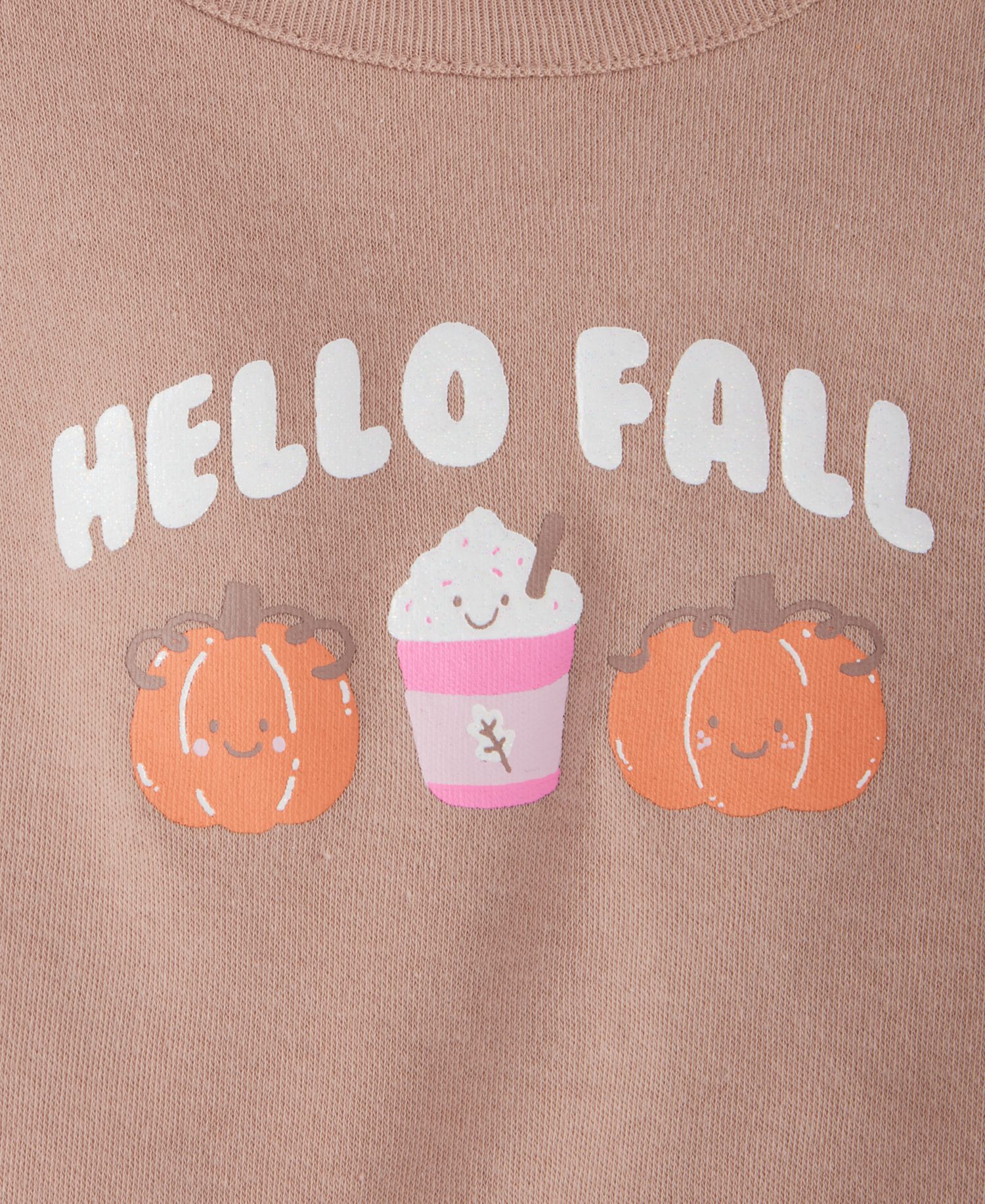 Baby Girls' 3M-24M Mix & Match Long-Sleeve Hello Fall T-Shirt