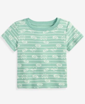 Toddler Boys' 2T-4T Mix & Match Short-Sleeve Football Play Cotton T-Shirt