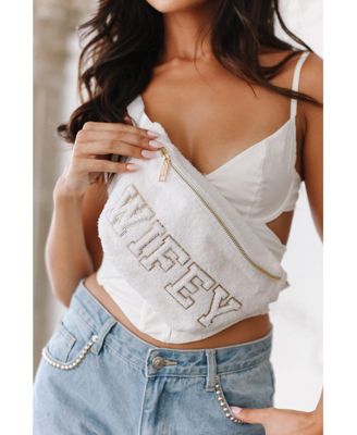 Wifey Varsity Belt Bag