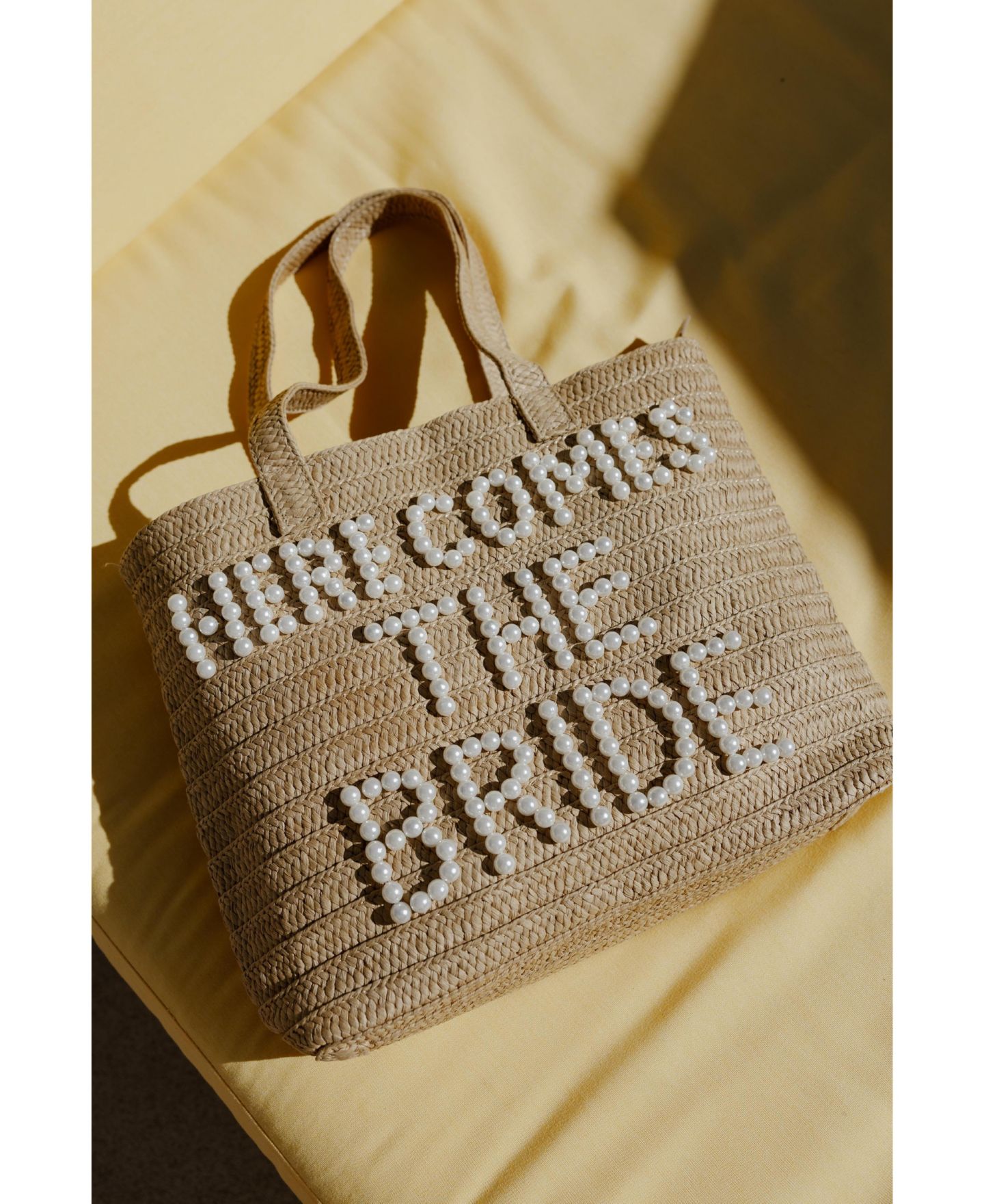Женская сумка Untamed Petals Here Comes the Bride Pearl Tote, цвет: Бежевый — фото 3