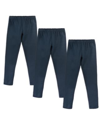 Girls Fair Trade Organic Cotton Leggings 3-pack