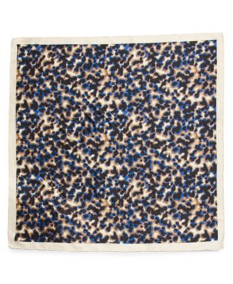 Leopard Printed Square Scarf