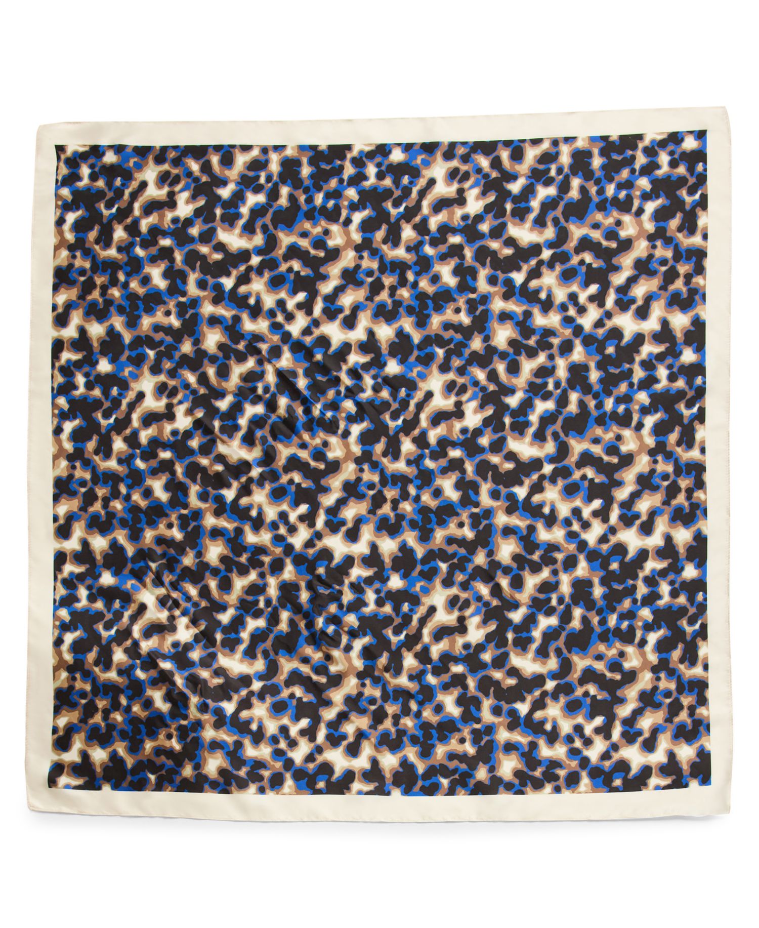 Leopard Printed Square Scarf
