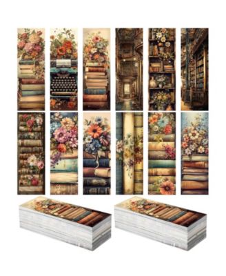 Halloween Ticket Bookmarks Book Club Gifts