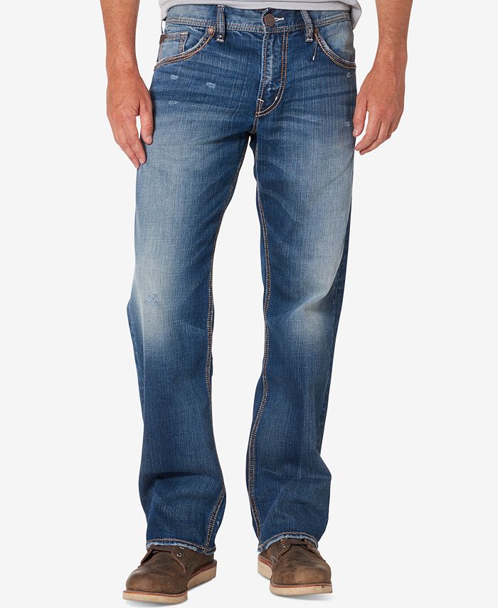 Silver Jeans Co. Men's Loose-Fit Gordie Jeans - Macy's