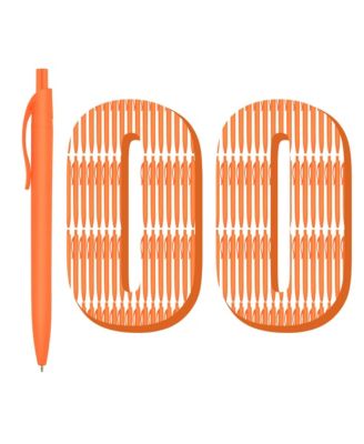  Click Pens Retractable Ballpoint Medium Point 100 Pack