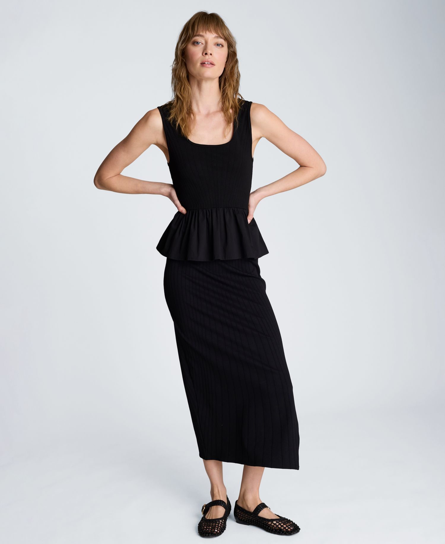 Women's Pull-On Midi Skirt