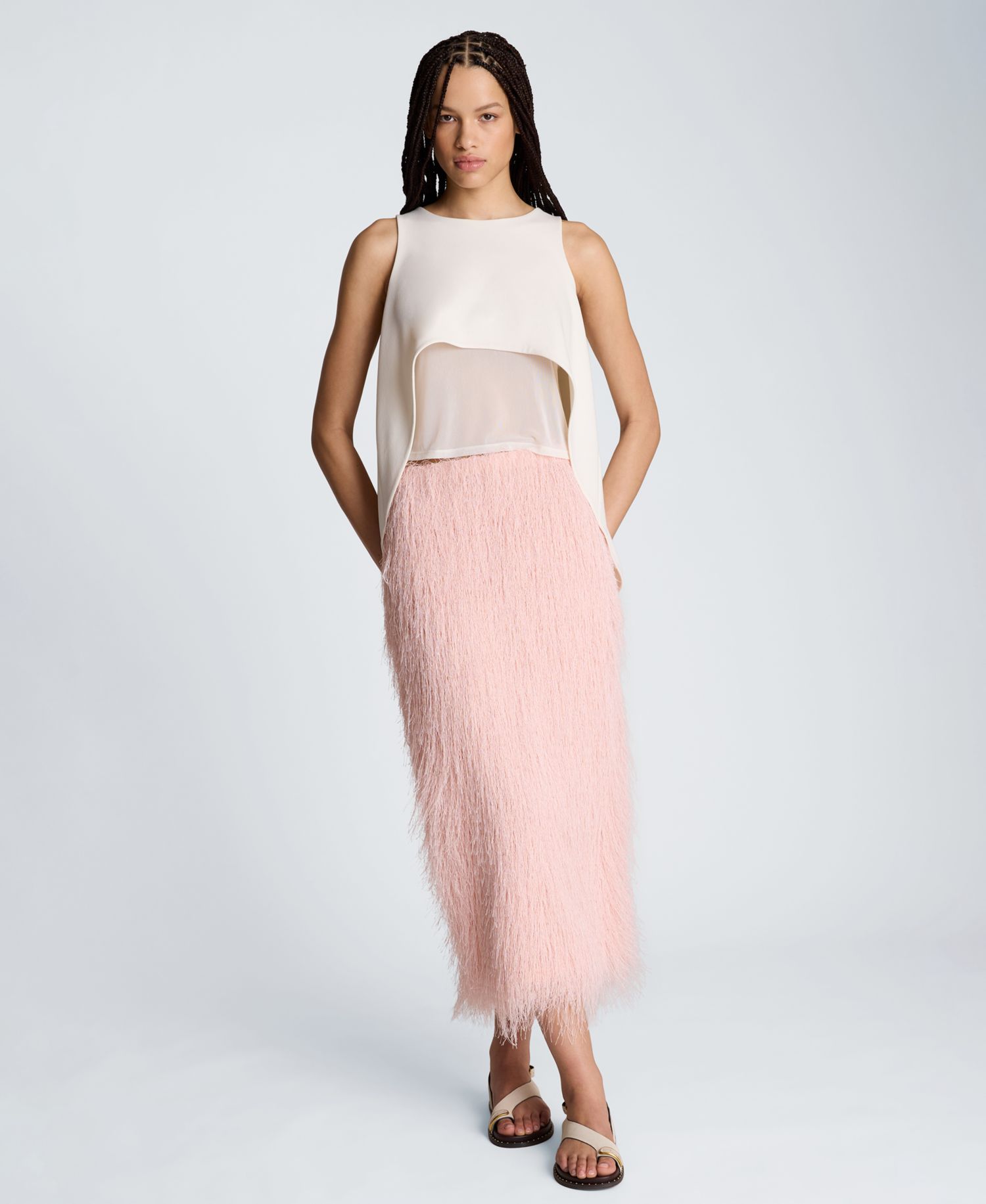 Women's Layered High-Low Tank Top