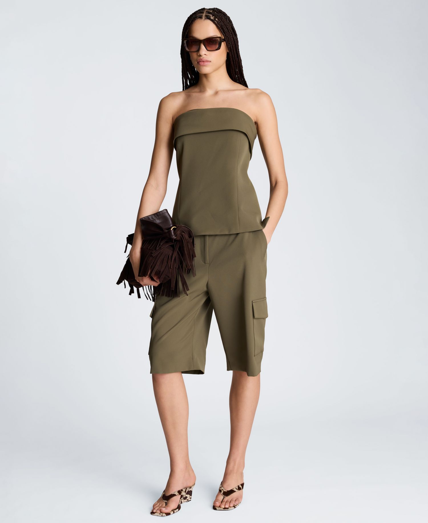 Women's Strapless Bustier Top