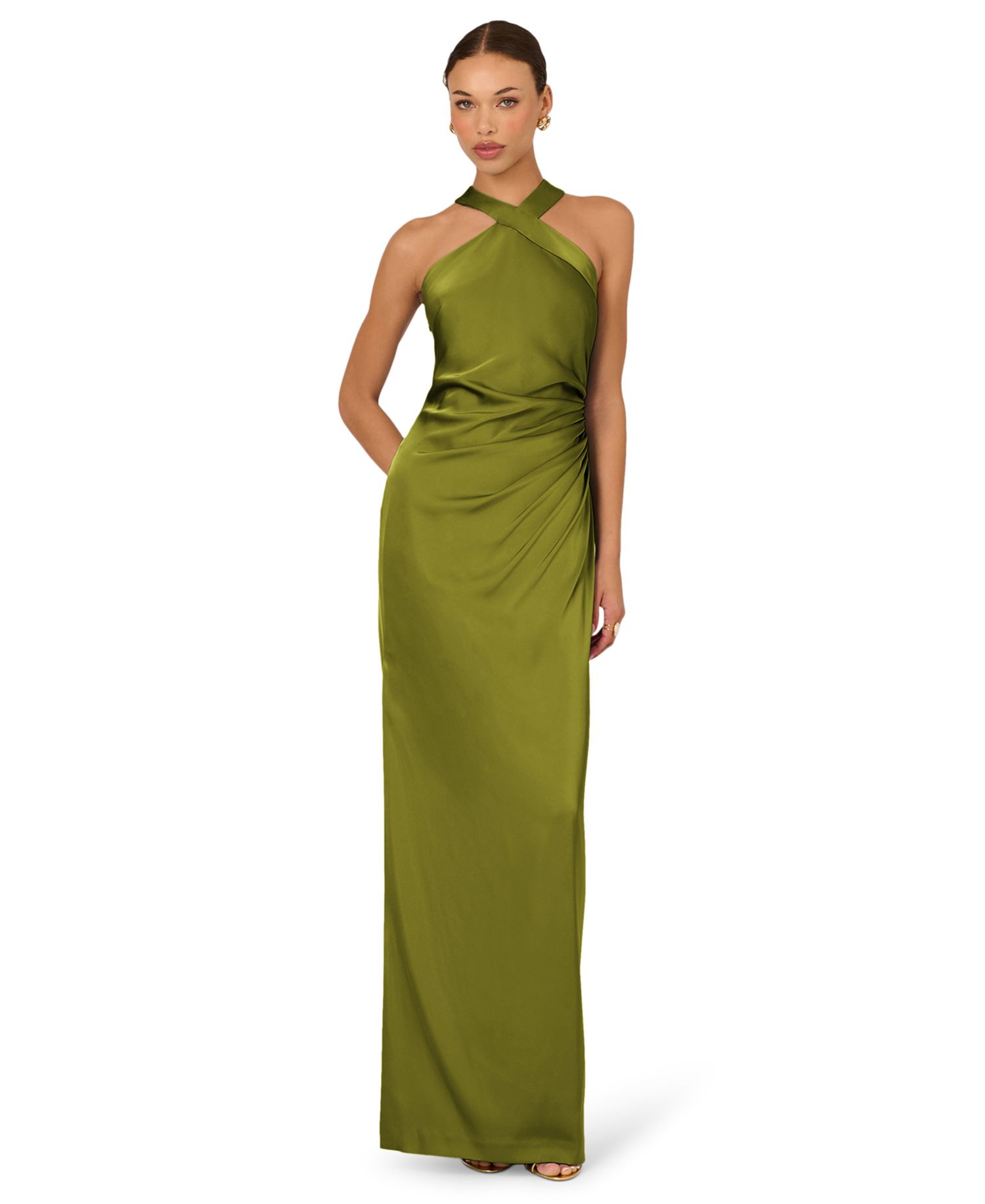 Women's Halter Neck Ball Gown