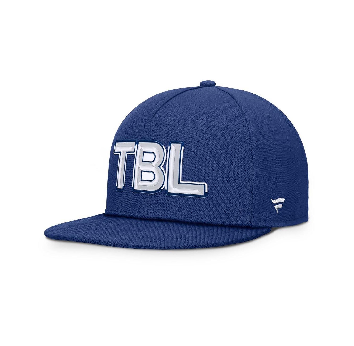 Men's Blue Tampa Bay Lightning Authentic Pro Rink Team Code Snapback Hat