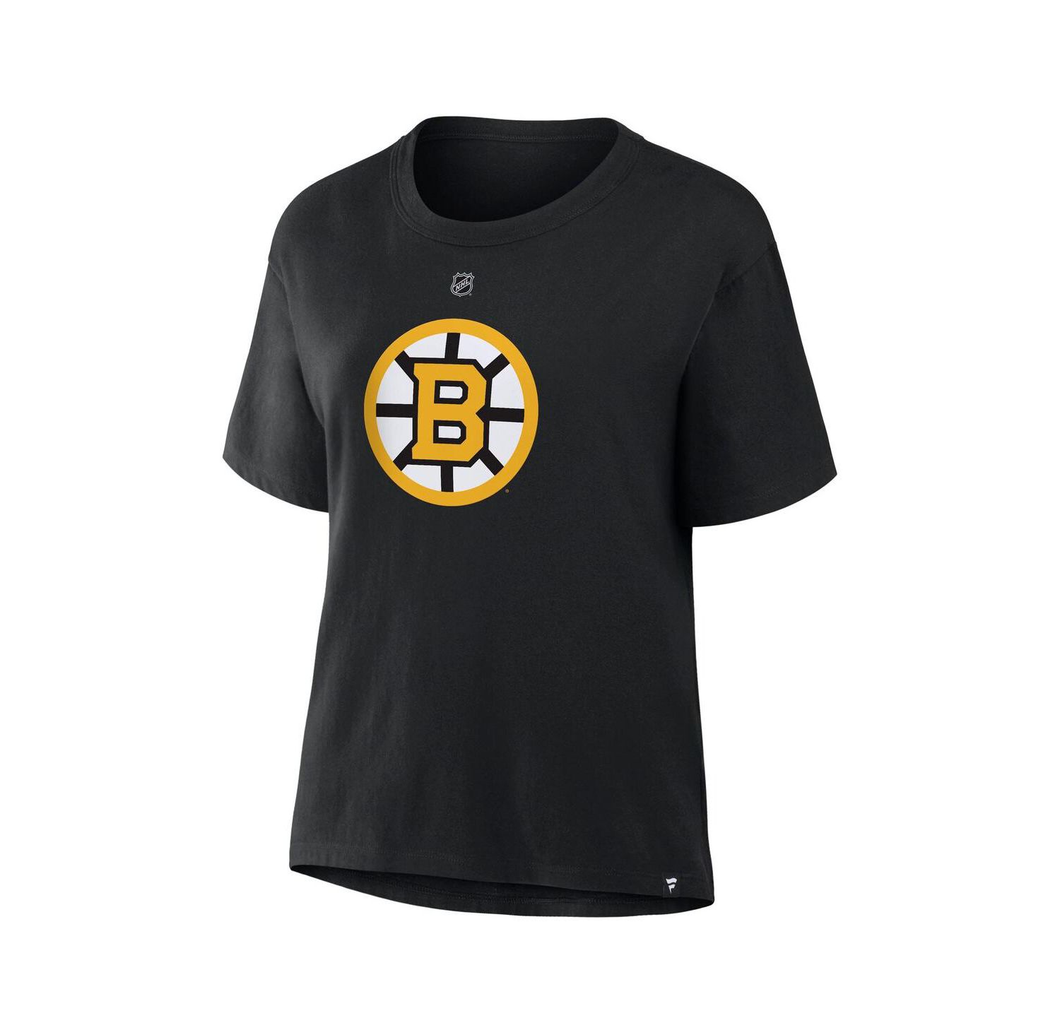 Women's Jeremy Swayman Black Boston Bruins Authentic Stack Name & Number T-Shirt