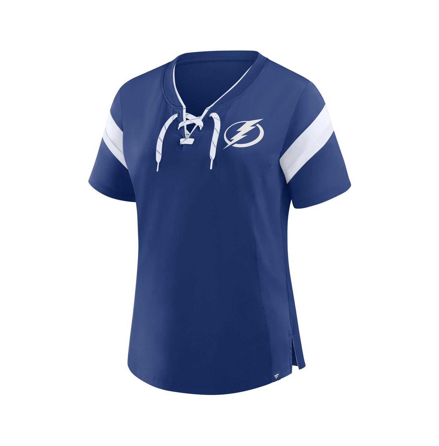 Женская футболка Fanatics Blue Tampa Bay Lightning Offside Athena — фото 2