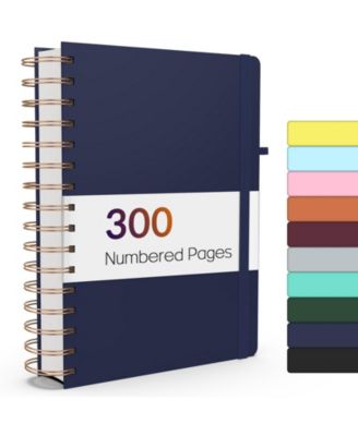 Spiral Journal Notebook Lined Hardcover