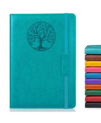 Lined Journal Notebook Hardcover Leather Ruled Writing Diary