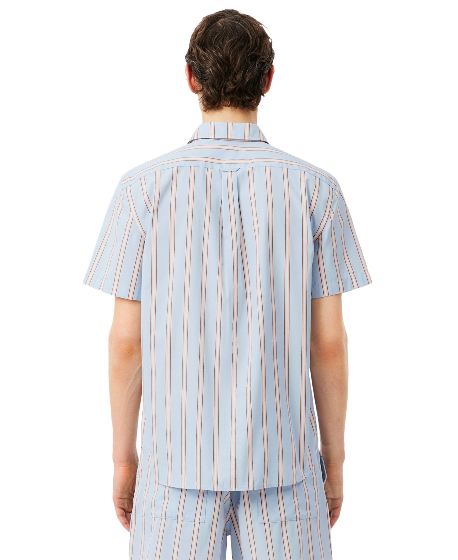 Men's Short-Sleeve Striped Shirt