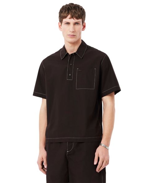 Мужское поло Lacoste Regular-Fit Polo Shirt, цвет: Коричневый