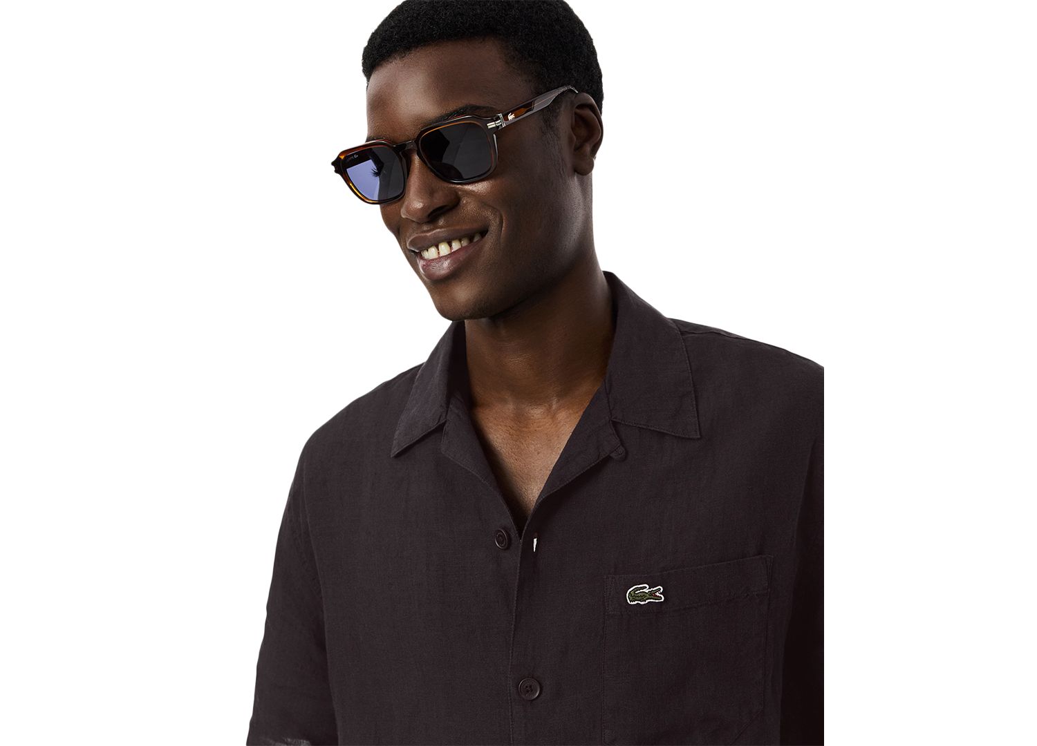 Men's Short-Sleeve Hawaiian Collar Shirt