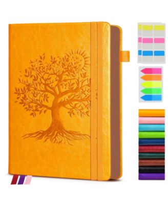Vintage Leather Journal Lined A4 Notebook