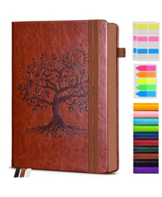 Vintage Leather Journal Lined A4 Notebook