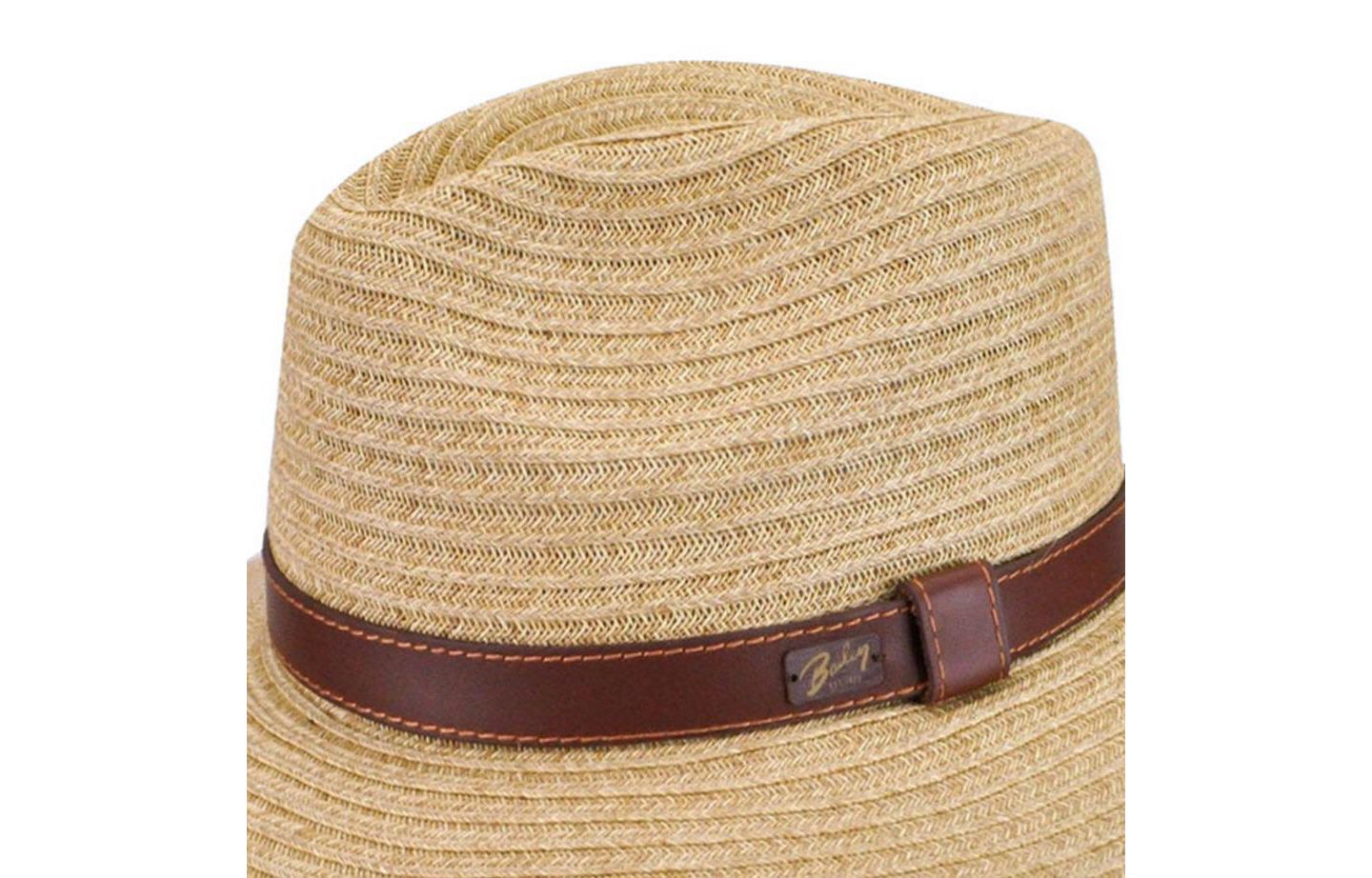 Мужские головные уборы Bailey 1922 Foley Fedora, цвет: Натуральный — фото 2