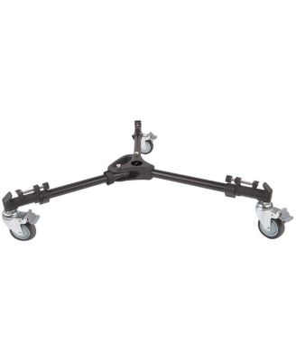 Professional Video Tripod Dolly with 15 - 24" Leg Extension, 55 lbs Capacity